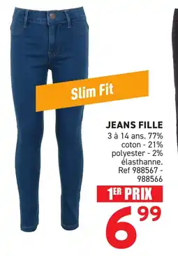 Trafic Jeans fille offre
