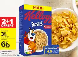 Carrefour Céréales maxi kellogg's offre