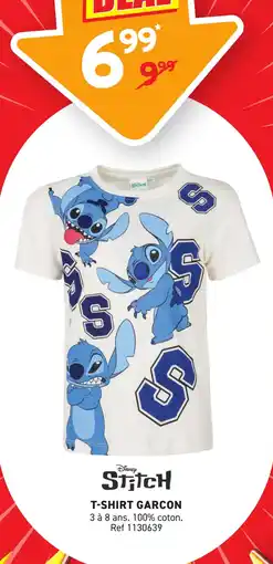 Trafic T-shirt garcon offre