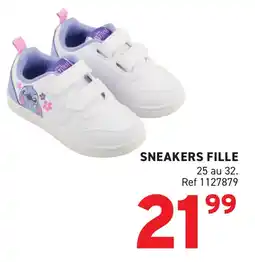 Trafic Sneakers fille offre