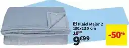 Conforama Plaid major 2 180x230 cm offre