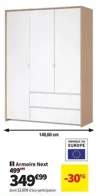 Conforama Armoire next offre