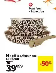 Conforama Tous - 4 pièces aluminium offre
