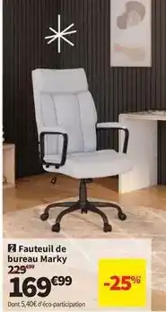 Conforama Fauteuil de bureau marky offre