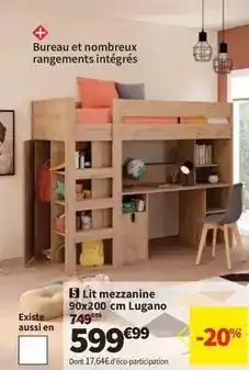 Conforama Lit mezzanine offre