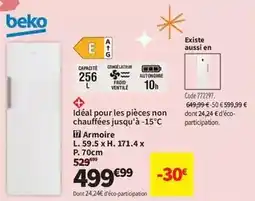 Conforama Beko - armoire offre
