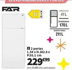 Conforama Far - 2 portes offre