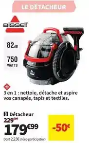 Conforama Bissell - détacheur offre