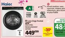 Conforama Haier - lave-linge frontal 479 offre