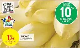 Intermarché Express Endive offre