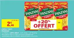 Intermarché Express Panzani - pâtes torti offre