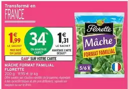 Intermarché Express Florette - mâche format familial offre