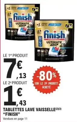 E.Leclerc Express Finish - tablettes lave vaisselle offre