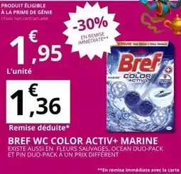 E.Leclerc Bref - wc color activ+ marine offre