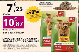 E.Leclerc Purina - croquettes pour chien friskies active boeuf offre