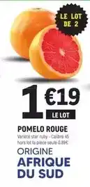 E.Leclerc Pomelo rouge offre