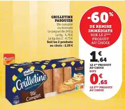 Hyper U Pasquier - grilletine offre