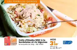 Picard Picard - colin d'alaska msc à la bordelaise et riz légumes offre