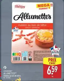 ALDI Mega - le marfrist allumettes offre