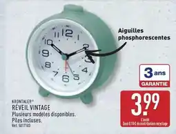ALDI Reveil vintage offre