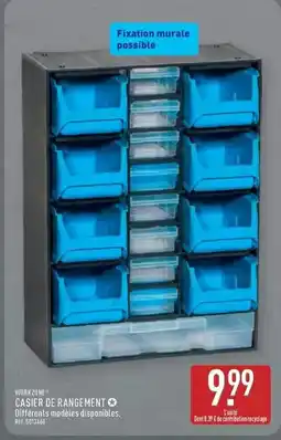 ALDI Casiers de rangement offre