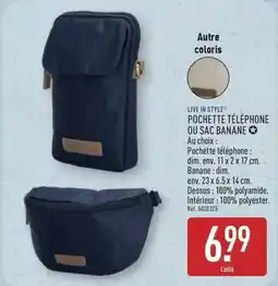 ALDI Dim - pochette telephone ou sac banane offre