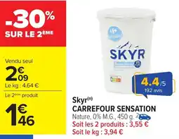 Carrefour Skyr(n) carrefour sensation , offre