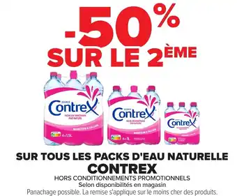 Carrefour Contrex offre