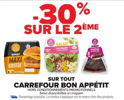 Carrefour Carrefour bon appétit offre
