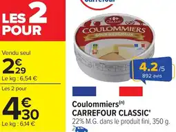 Carrefour Coulommiers carrefour classic offre