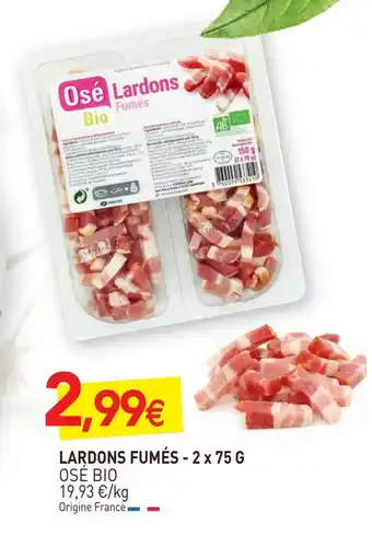 naturéO Lardons fumés offre