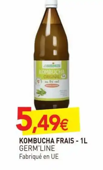 naturéO Kombucha frais offre