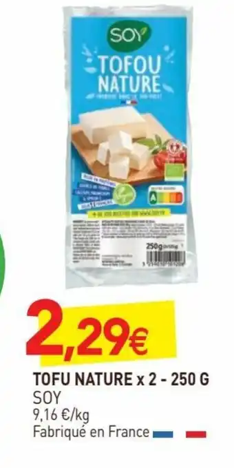 naturéO Tofu nature offre