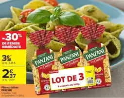 Carrefour Pâtes créatives panzani offre