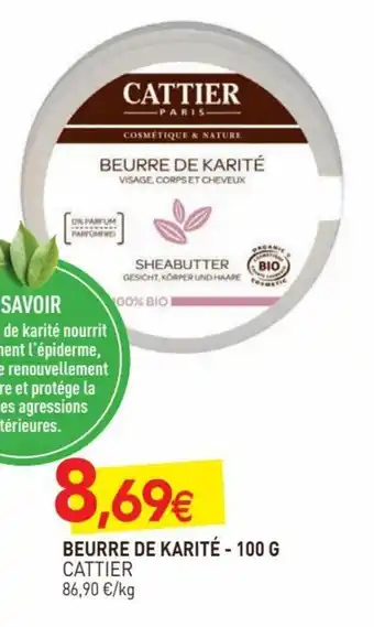naturéO Beurre de karité offre