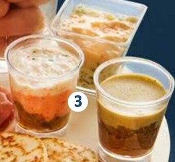 6 verrines apéritives
