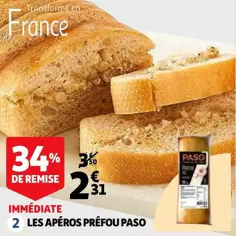 Auchan Supermarché Les apéros préfou paso offre