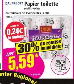 Norma DAUNASOFT Papier toilette offre