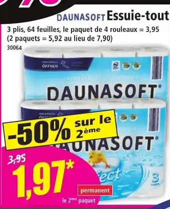 Norma DAUNASOFT Essuie-tout offre