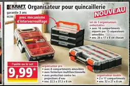 Norma KRAFT Organisateur pour quincaillerie offre