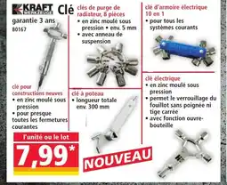 Norma KRAFT Clé offre
