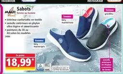 Norma MAUI Sabots offre