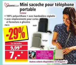 Norma JASMINELLA Mini sacoche pour téléphone portable offre