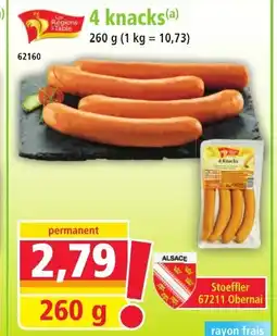 Norma 4 knacks offre