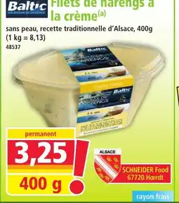 Norma BALTIC Filets de harengs à la crème offre