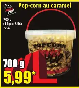 Norma Pop-corn au caramel offre