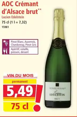 Norma AOC Crémant d'Alsace brut offre