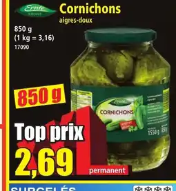 Norma Cornichons offre