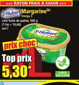 Norma ST HUBERT Margarine offre