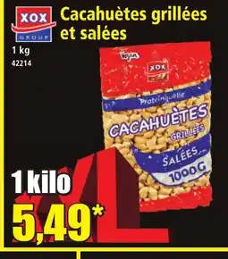 Norma XOX Cacahuètes grillées et salées offre
